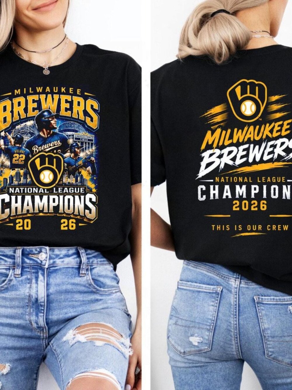 World Series Milwaukee Baseball National League Champions 2026 T-Shirt